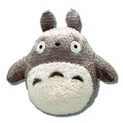 My Neighbor Totoro Gray 13-Inch Fluffy Plush